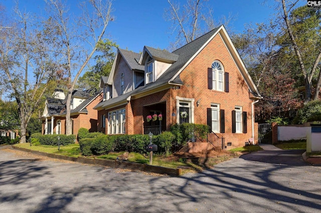 view of side of home