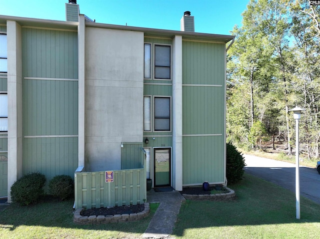 view of rear view of property