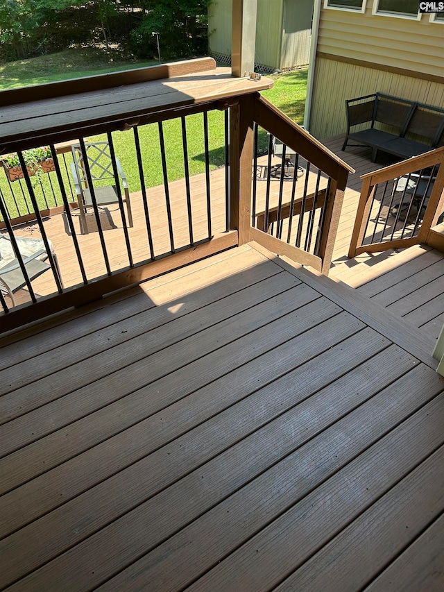 view of deck