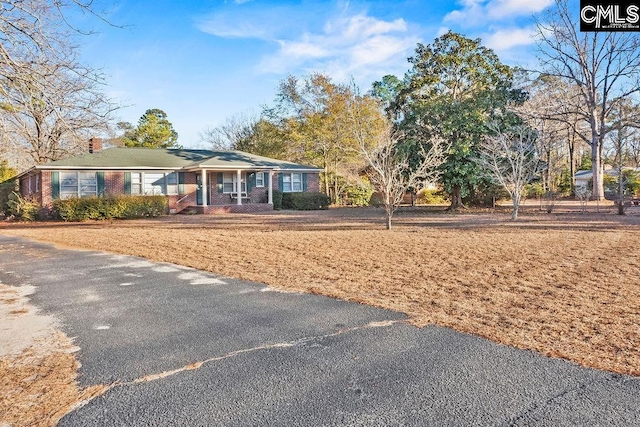 view of ranch-style house