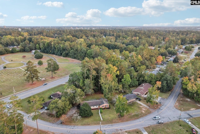 aerial view