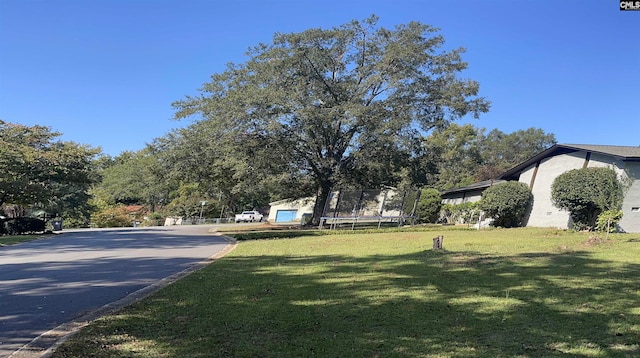 view of road