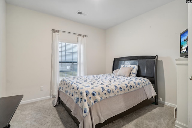 bedroom with carpet flooring