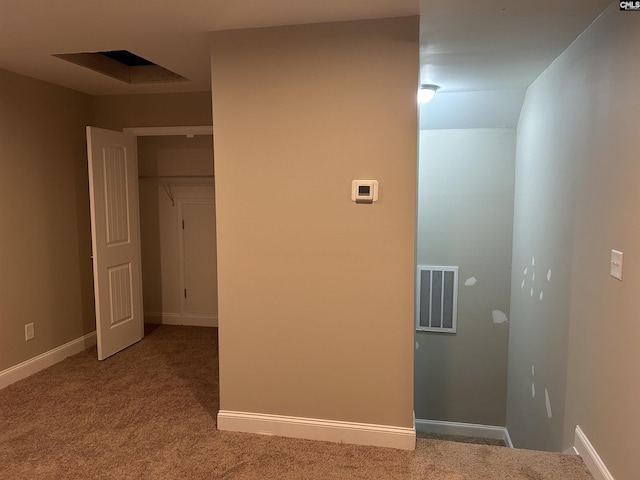 2107 Durham Dr, West Columbia, SC 29170 - corridor featuring carpet flooring and baseboards
