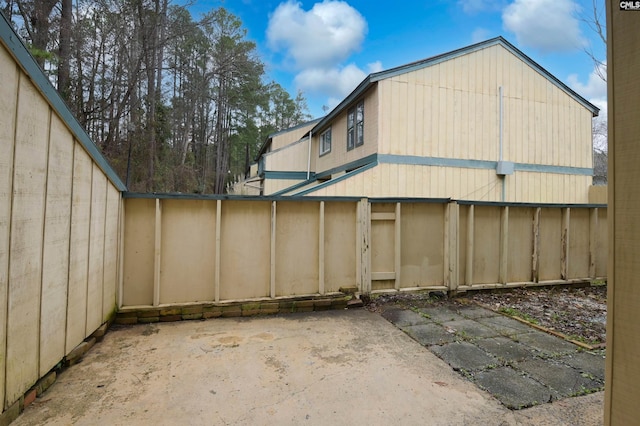 exterior space featuring a patio