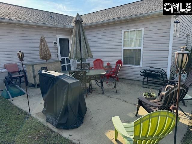 view of patio / terrace with grilling area