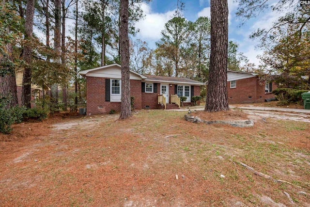 view of ranch-style home