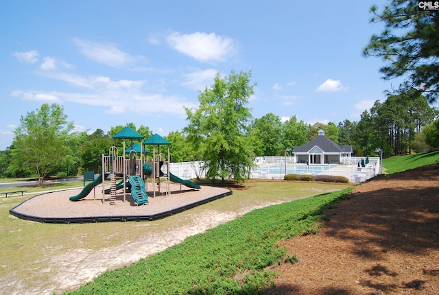 view of playground