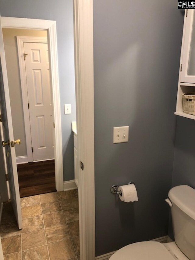 346 Arbor Oaks Ln, Irmo, SC 29063 - half bath with toilet, vanity, and baseboards