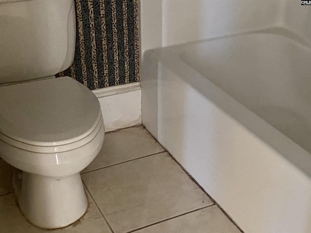 105 Overbranch Dr, Columbia, SC 29223 - full bathroom with toilet, a tub, and tile patterned floors