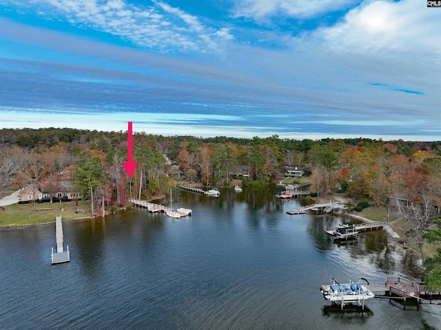 property view of water