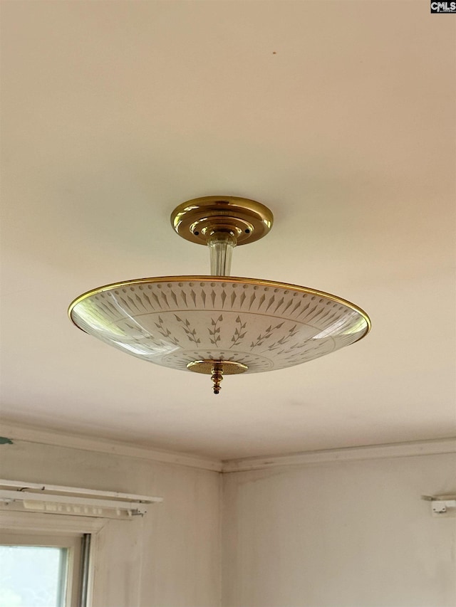 interior details featuring crown molding