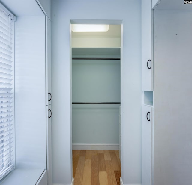 view of closet