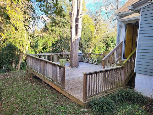 view of deck