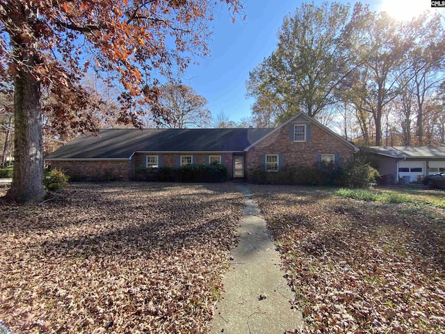 view of ranch-style house