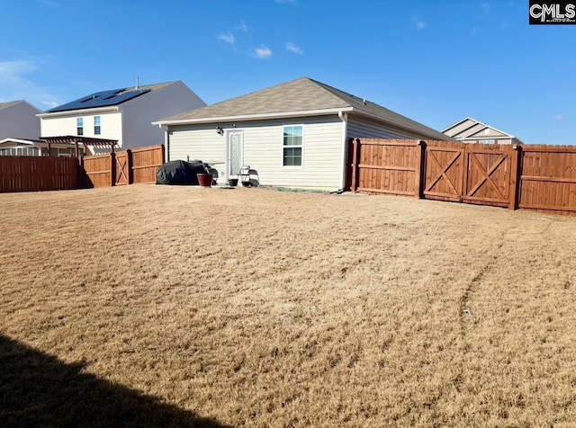 view of back of house