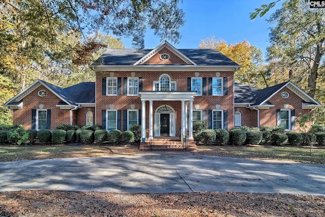 view of colonial inspired home