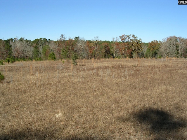 view of landscape featuring a rural view