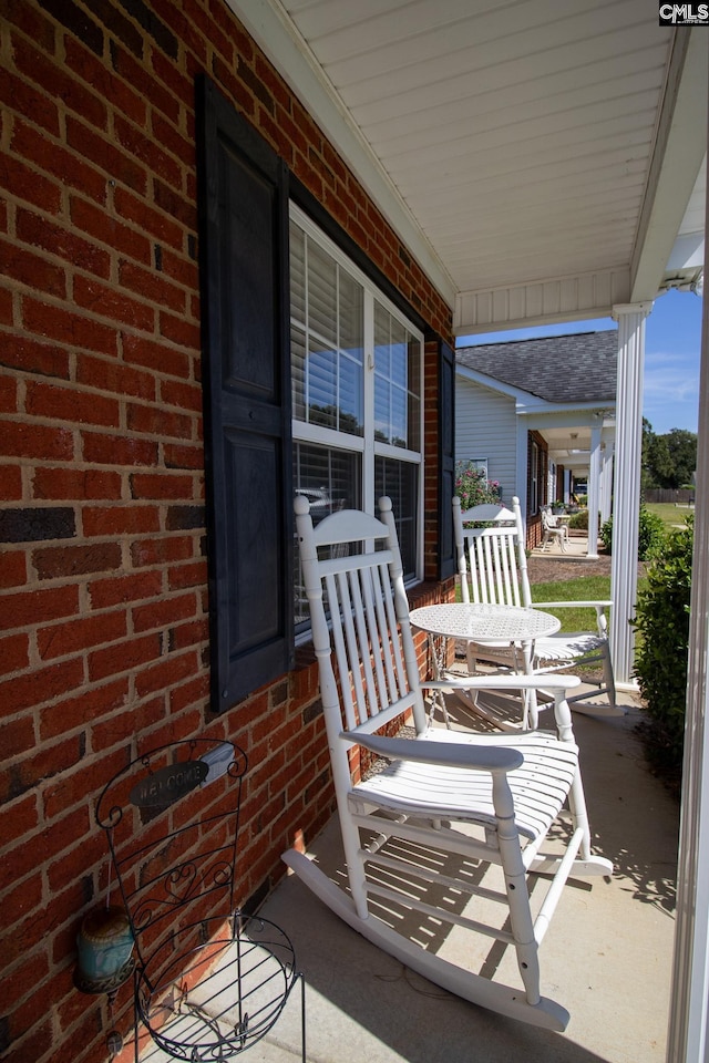 view of patio