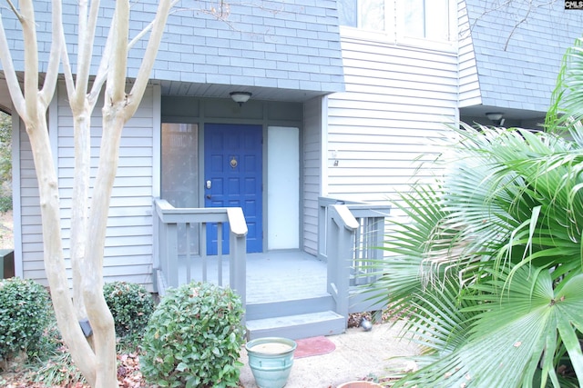 view of property entrance