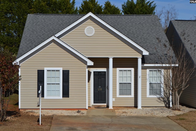 view of front of house