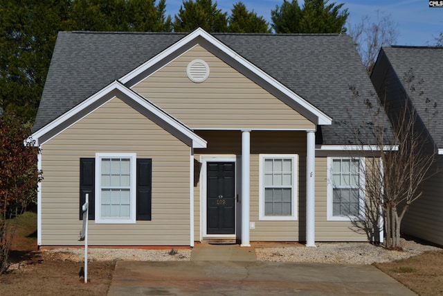 view of front of house