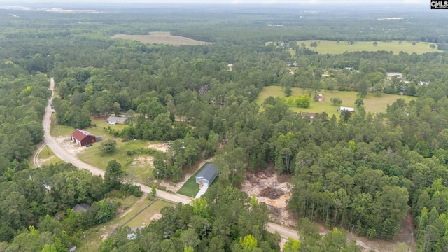 1758 Baughman Rd, Lugoff, SC 29078 - view of property location featuring a heavily wooded area