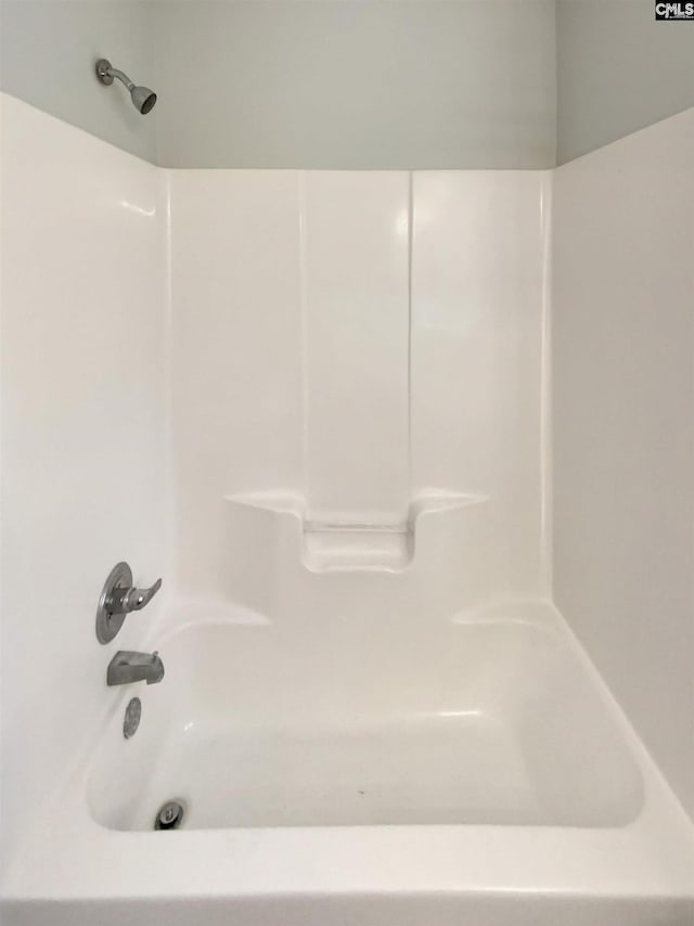 bathroom featuring bathing tub / shower combination