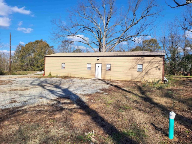 view of back of house