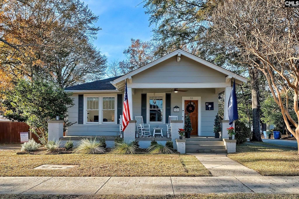 view of bungalow