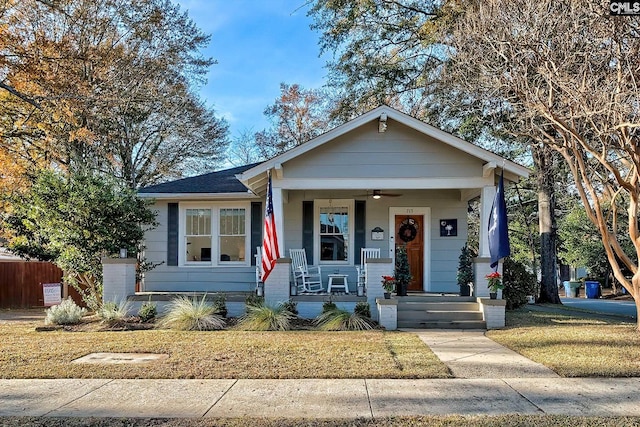 view of bungalow