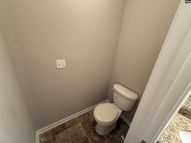 bathroom with toilet