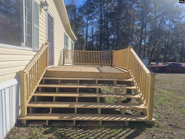 1611 Carolina Ln, Beaufort, SC 29906 - view of wooden deck