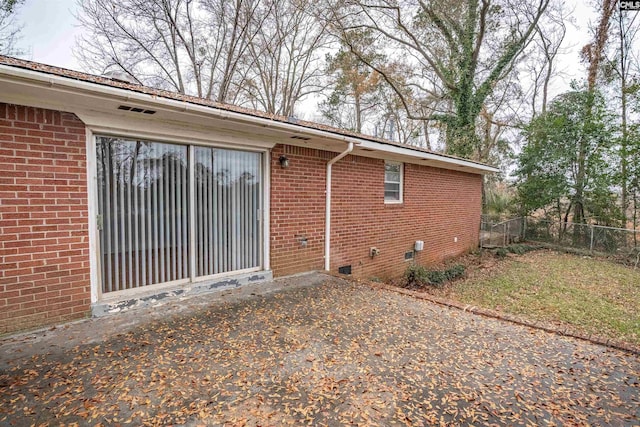 view of rear view of property