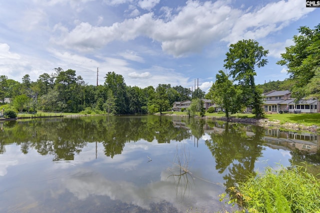 property view of water