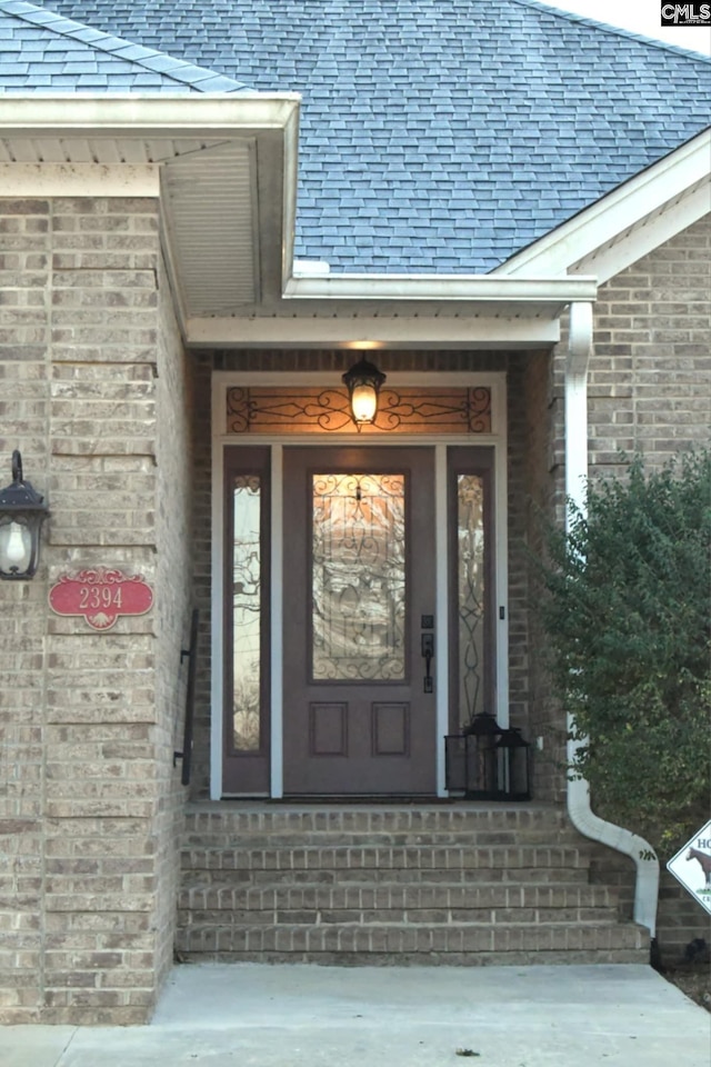 view of entrance to property