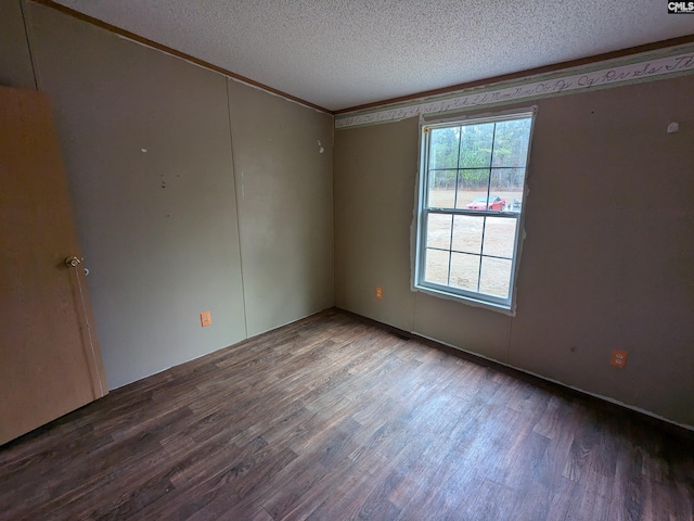 1357 Old English Rd, Lugoff, SC 29078 - unfurnished room featuring wood-type flooring and a textured ceiling