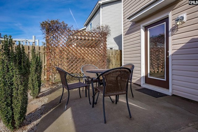 view of patio / terrace