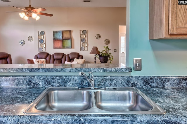 kitchen featuring sink