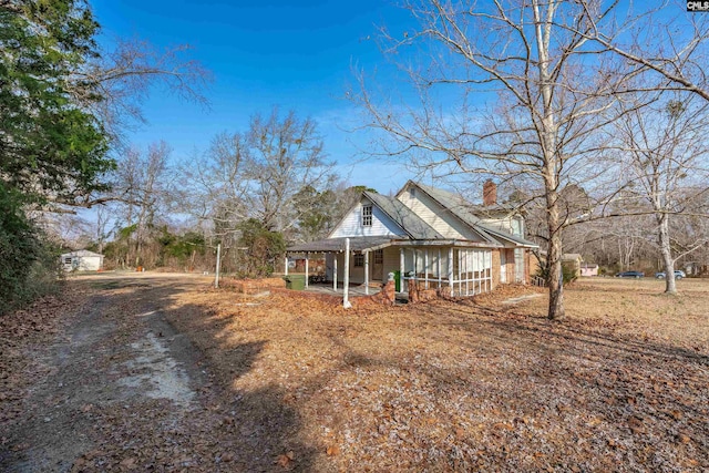 view of country-style home