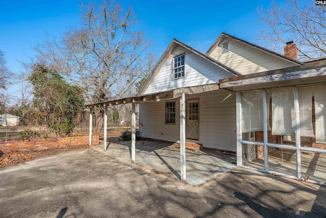 view of back of house