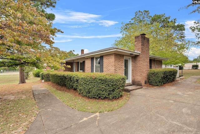 view of ranch-style house