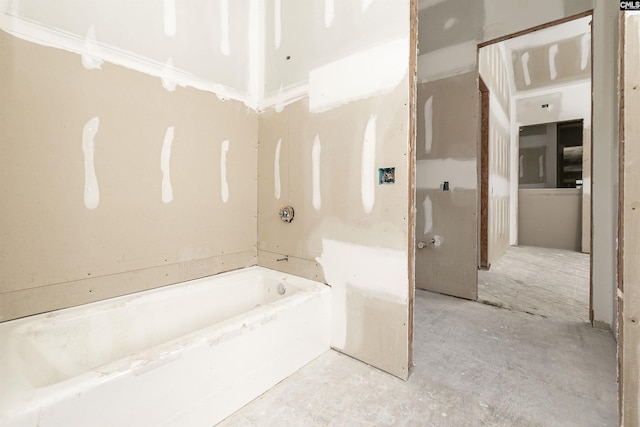 bathroom with a bathing tub