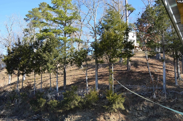 view of nature with a rural view