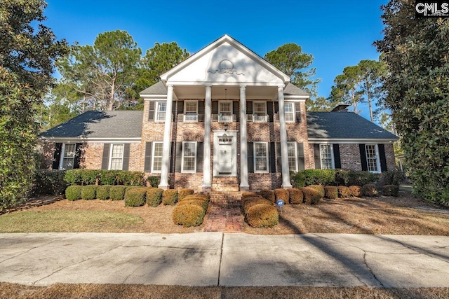 view of neoclassical / greek revival house