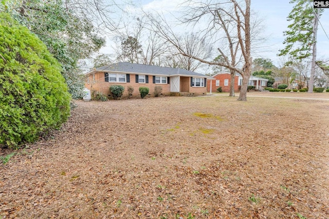 view of ranch-style home