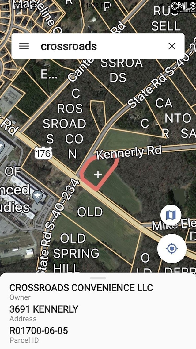 3691 Kennerly, Irmo SC, 29063 land for sale