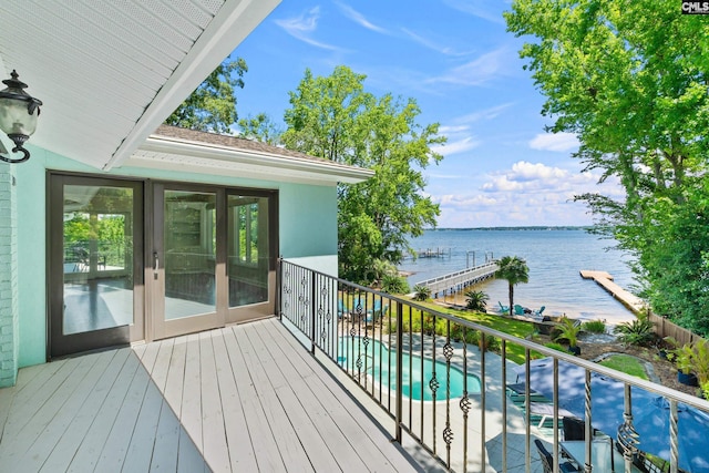 143 Yachting Cir, Lexington, SC 29072 - deck with a water view