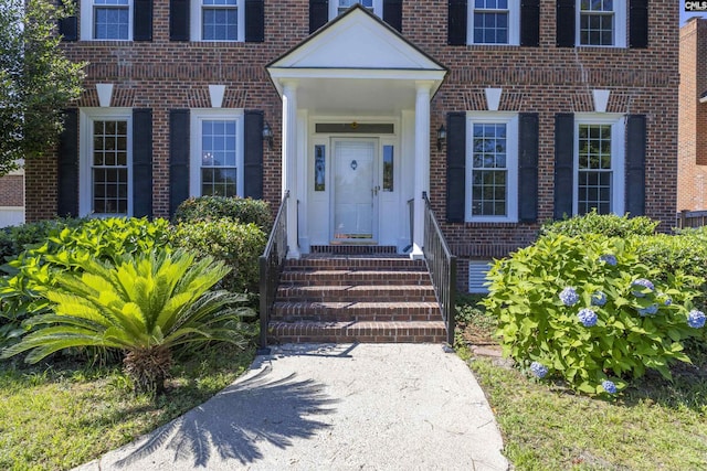 view of property entrance