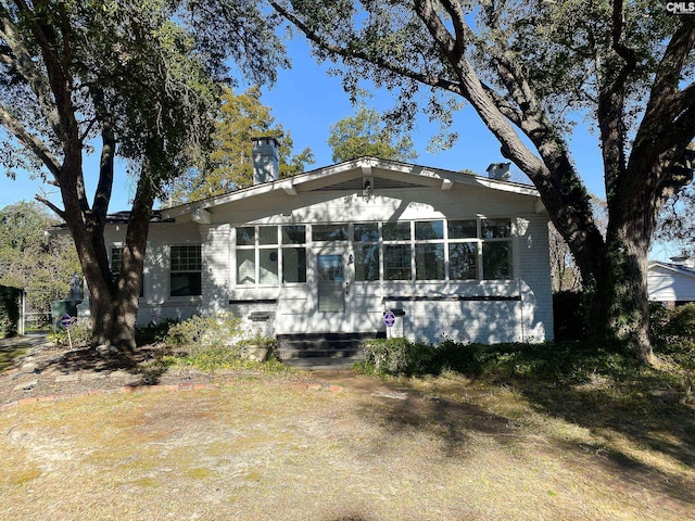 view of front of house